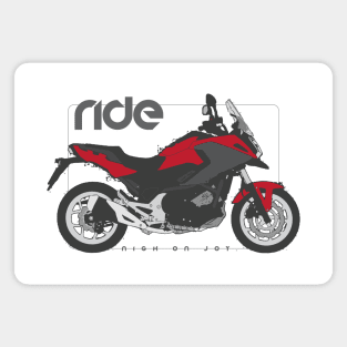 Ride nc750x red/black Magnet